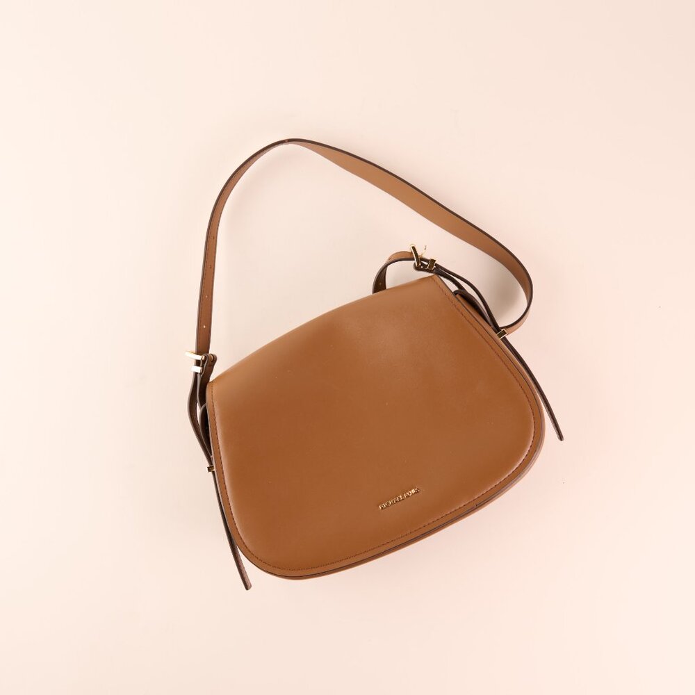 Michael Kors MD Flap Messenger - Brown - NWOT
